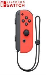 Nintendo Switch Joy-Con Controller Rechts Neon Rood - iDEAL!, Spelcomputers en Games, Spelcomputers | Nintendo Switch, Zo goed als nieuw