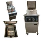 VEILING Hogedruk friteuse high pressure fryer 380v, Gebruikt, Fornuis, Frituur en Grillen