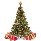 Kunstkerstboom - 240 cm - spar groen, Ophalen of Verzenden, Nieuw