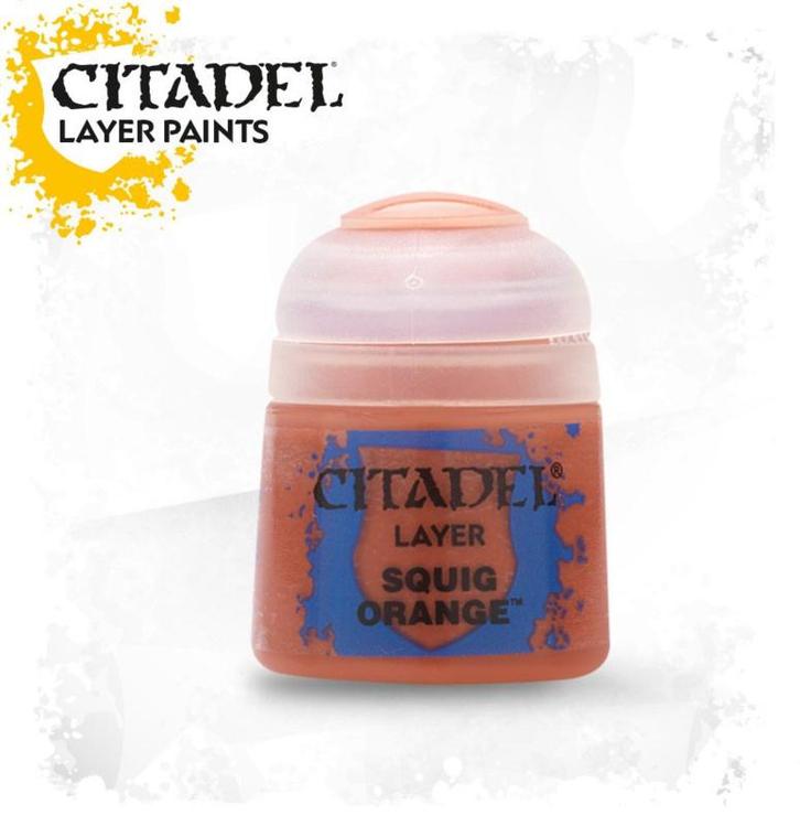 Citadel Layer Squig Orange 12 Ml (Warhammer Nieuw), Hobby en Vrije tijd, Wargaming, Nieuw, Ophalen of Verzenden