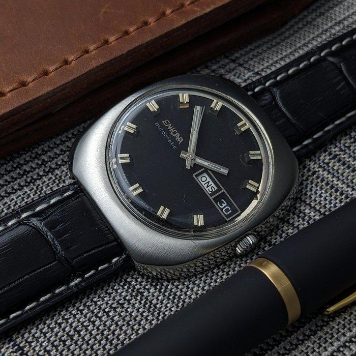 Enicar - Enicar Day-Date | Ref. 147-01-13 | Cal. AR 1147 |, Sieraden, Tassen en Uiterlijk, Horloges | Heren