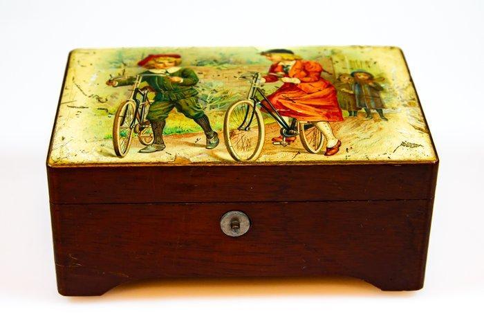 Muziekdoos - Zwitserland - early 20th century - Muzikale, Antiek en Kunst, Curiosa en Brocante