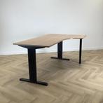 hoekbureau (rechts) 180x120 cm, beuken - zwart, Huis en Inrichting, Ophalen of Verzenden, Gebruikt, Bureau