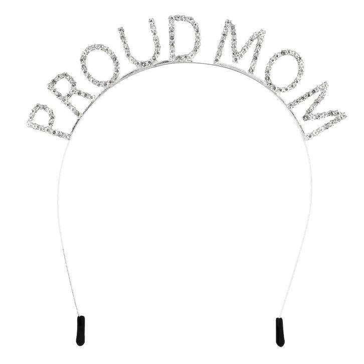 Haarband Proud Mom, Hobby en Vrije tijd, Feestartikelen, Nieuw, Verzenden
