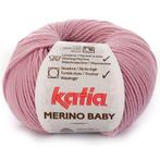 Katia Merino Baby - 69 oudroze - Wol Garen, Hobby en Vrije tijd, Breien en Haken, Ophalen of Verzenden, Nieuw