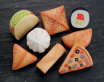 Yellow Door - Sensory Play Stones - Foods of the World beschikbaar voor biedingen