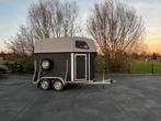 Hotra 2-paards paardentrailer met zadelkamer koopje BJ 2005, Ophalen, Gebruikt, Hout, 2-paards trailer