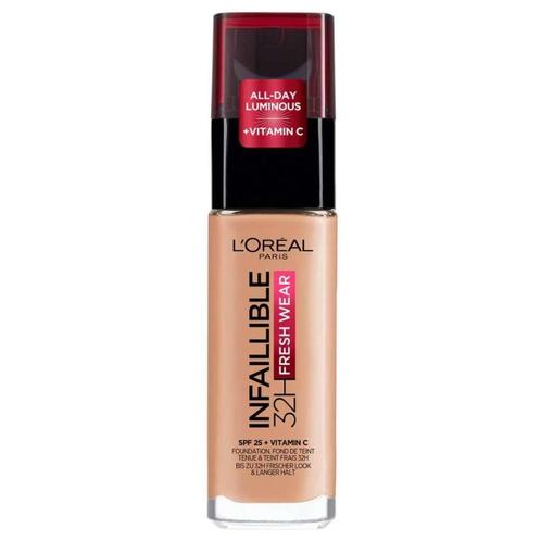 LOreal Paris - Infaillible 32H Fresh Wear Foundation - 125, Sieraden, Tassen en Uiterlijk, Uiterlijk | Cosmetica en Make-up, Gehele gezicht