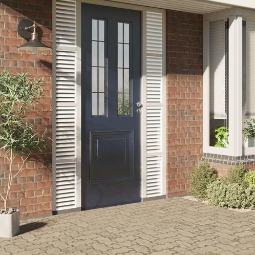 vidaXL Raamfolies 2 st mat jaloezieën-patroon PVC, Huis en Inrichting, Stoffering | Gordijnen en Lamellen, Nieuw, Verzenden
