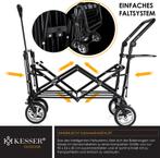 KESSER® Bolderkar opvouwbaar Bolderwagen GT9000 met dak Stra, Verzenden, Nieuw
