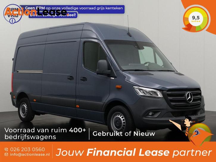 Mercedes Sprinter Bestelbus L2 H2 2024 Diesel Automaat, Auto's, Mercedes-Benz, Dealer onderhouden, Te koop, Zwart, Automaat, Financial lease