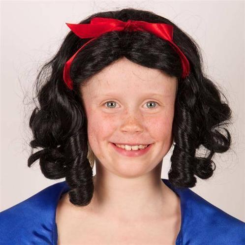 Pruik kind Sneeuwwitje, Kleding | Dames, Carnavalskleding en Feestkleding, Nieuw, Ophalen of Verzenden