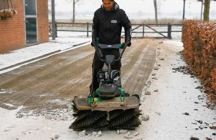 ACTIE Veegmachine Benzine Borstelmachine Sneeuwschuif ACG, Tuin en Terras, Veegmachines, Nieuw, Ophalen of Verzenden