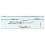 Mediware disposable scalpels 10 stuks Nr 22, Verzenden, Nieuw