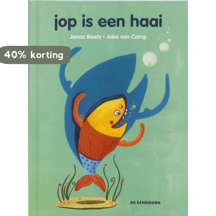 Jop is een haai 9789058385468 Jonas Boets, Boeken, Kinderboeken | Jeugd | onder 10 jaar, Zo goed als nieuw, Verzenden