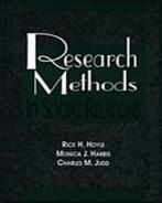 Research Methods in Social Relations 9780155061392, Boeken, Verzenden, Gelezen, Charles M. Judd