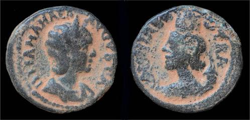 222-235ad Decapolis Colonia Bostra Julia Mamaea Ae22 Brons, Postzegels en Munten, Munten | Europa | Niet-Euromunten, Verzenden
