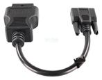 Jaltest Solaris 9 Pins Sub-D - 16 Pins OBD2 Verloopkabel Aut, Verzenden, Nieuw