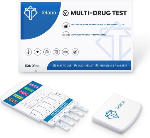 Multi Drugstest - Test op 10 soorten Drugs - Urinetest, Sport en Fitness, Gezondheidsproducten en Wellness, Overige typen, Nieuw