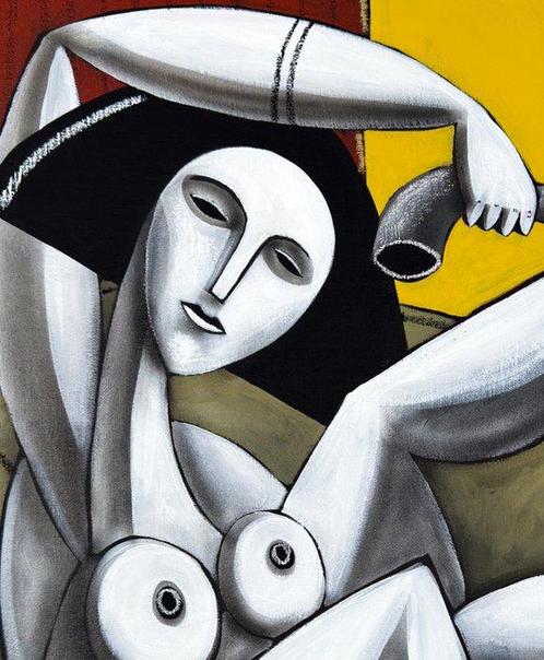 SKEPA - Le plaisir, Antiek en Kunst, Kunst | Schilderijen | Modern