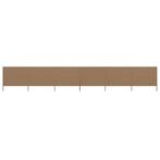Windscherm 800cm Taupe | Retourdeal | 60% Korting!, Ophalen of Verzenden, Nieuw