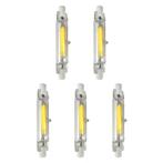 Avide R7s LED Staaflamp 78mm - 5W 220-240V - 4000K - 500lm -, Verzenden, Nieuw