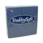Tissue Servetten 33x33 1/4 , blauw doos a 1200 Stuks.