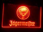 Jagermeister neon bord lamp LED verlichting reclame lichtbak, Verzamelen, Verzenden, Nieuw