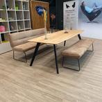 Showroommodel - Koinor Essay eetkamerbank set, Huis en Inrichting, Complete eetkamers, Ophalen, Nieuw, Eetkamerbank , Minder dan 4 stoelen