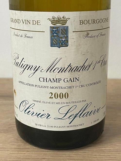 2000 Olivier Leflaive, Puligny-Montrachet Champ Gain -, Verzamelen, Wijnen