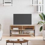 vidaXL Tv-meubel Sonoma eiken 100x35x45 cm bewerkt hout, 100 tot 150 cm, Verzenden, Nieuw, Minder dan 100 cm