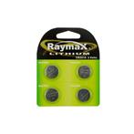 Raymax Lithium 3V Knoopcel CR2016 - 4 stuks (Knoopcellen), Audio, Tv en Foto, Accu's en Batterijen, Nieuw, Ophalen of Verzenden