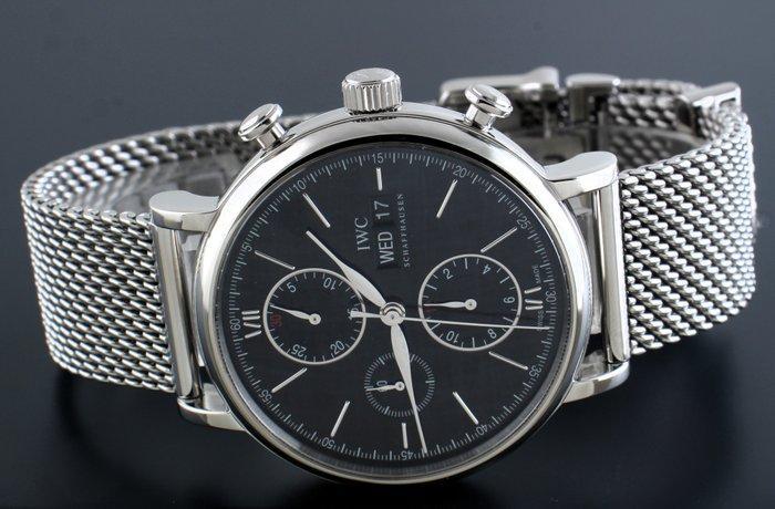 IWC - Portofino Chronograph - Ref. No: IW 391010 - Heren -, Sieraden, Tassen en Uiterlijk, Horloges | Antiek