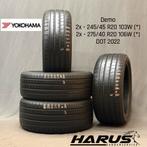 245/45/20 103W 275/40/20 106W * Yokohama zomerbanden demo 4X, Auto-onderdelen, Banden en Velgen, Gebruikt, 275 mm, Ophalen of Verzenden