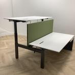 Tweedehands Vepa Zit-sta elektrisch Duo bureau (2 x 180x90, Ophalen of Verzenden, Elektrisch, Gebruikt, Stabureau
