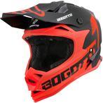 Bogotto V321 Soulcatcher Rood Zwart Crosshelm, Motoren, Kleding | Motorhelmen, XS, Nieuw met kaartje, Overige merken, Heren