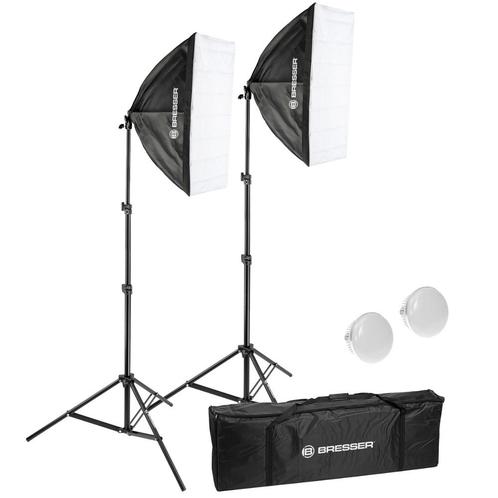 Bresser BR-225-B LED daglichtset | Outlet model, Audio, Tv en Foto, Fotografie | Flitsers, Gebruikt, Verzenden
