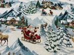 Magische kerst: Gobelin Lurex-stof - Meubelstof  - 3 m - 2.8