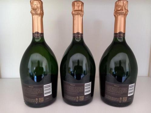 Ruinart, R de Ruinart - Champagne Brut - 3 Flessen (0.75, Verzamelen, Wijnen