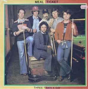 LP gebruikt - Meal Ticket - Three Times A Day (UK, 1977), Cd's en Dvd's, Vinyl | Rock, Zo goed als nieuw, Verzenden