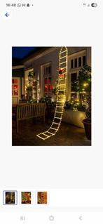 Kerstladder met LED verlichting, Tuin en Terras, Buitenverlichting, Ophalen of Verzenden, Nieuw, Overige typen, Led