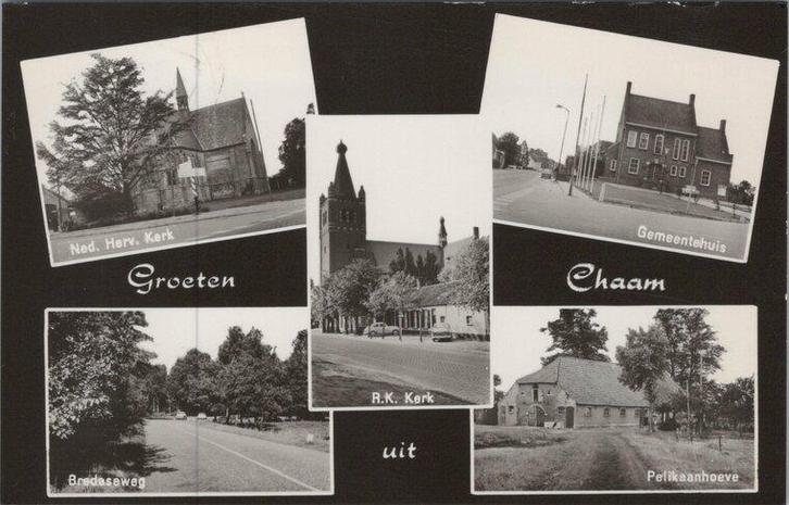 CHAAM - Meerluik Groeten uit Chaam, Verzamelen, Ansichtkaarten | Nederland, Verzenden
