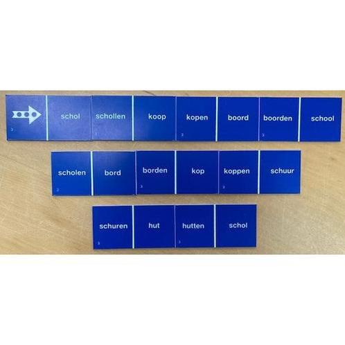 Taaldomino Meervoud Blauw 3, Boeken, Schoolboeken, Nieuw, Verzenden