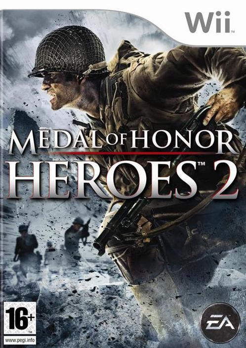 Medal of Honor Heroes 2 (zonder handleiding) (Nintendo Wii), Spelcomputers en Games, Games | Nintendo Wii, Gebruikt, Vanaf 12 jaar