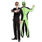 Double fun! Men in Black kostuum, Verzenden, Nieuw, Feestartikel