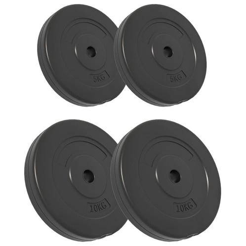 Halterschijven Set 30kg - Tweedekansje - Profiteer Nu! -45%, Sport en Fitness, Fitnessmaterialen, Nieuw, Halterschijven, Ophalen of Verzenden
