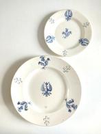 Lunéville - Schotel - et assiette, décor croix de Lorraine,, Antiek en Kunst, Antiek | Glas en Kristal