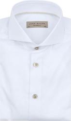 John Miller Overhemd Wit maat 39 Heren, Kleding | Heren, Verzenden, Nieuw, Wit, John Miller