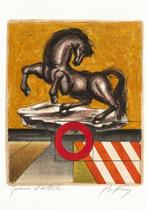 Franz Priking (1929-1979) - Après lorage, Cheval cabré, Antiek en Kunst