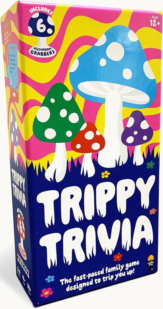 Trippy Trivia - Party Game | Lucky Egg - Gezelschapsspellen, Hobby en Vrije tijd, Gezelschapsspellen | Bordspellen, Nieuw, Verzenden